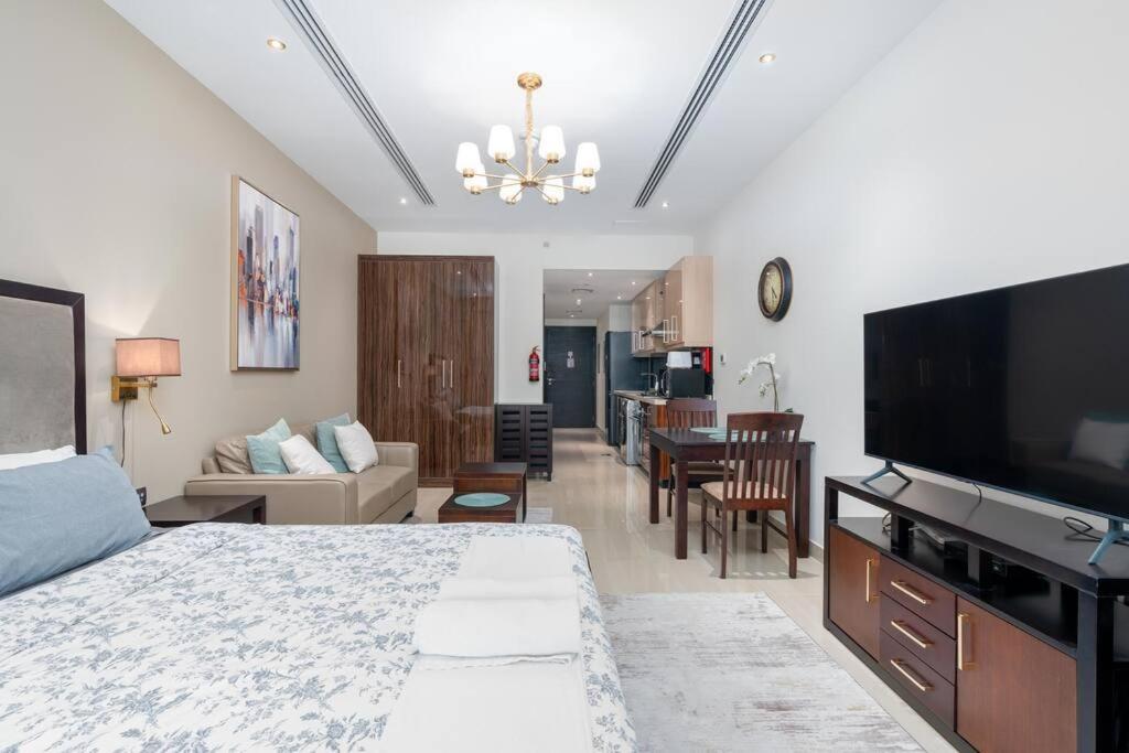 White Sage - Elite Residence Studio Дубай Экстерьер фото